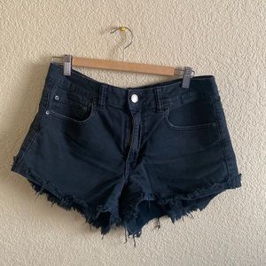 American Eagle Black Shorts